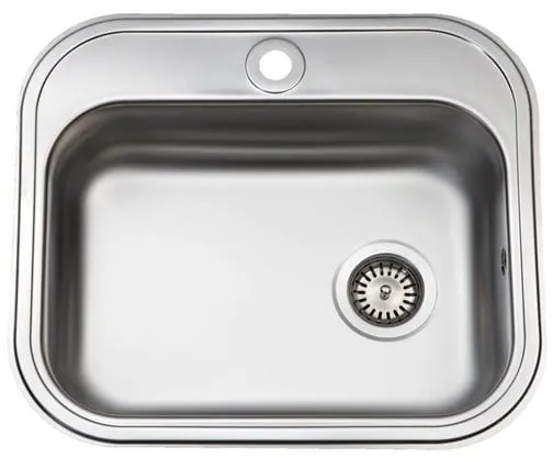 Juvel Intra juwel gootsteen bmk480b1 480 x 340 mm mat met zeef